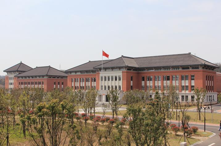 Retroretro clay brick tile building-Zhejiang University Zhoushan Campus