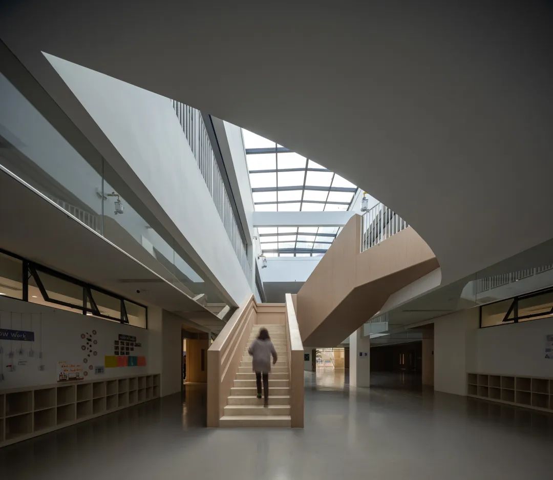 Detailed view of the craftsmanship in terracotta bricks at BASIS Wuhan International School.