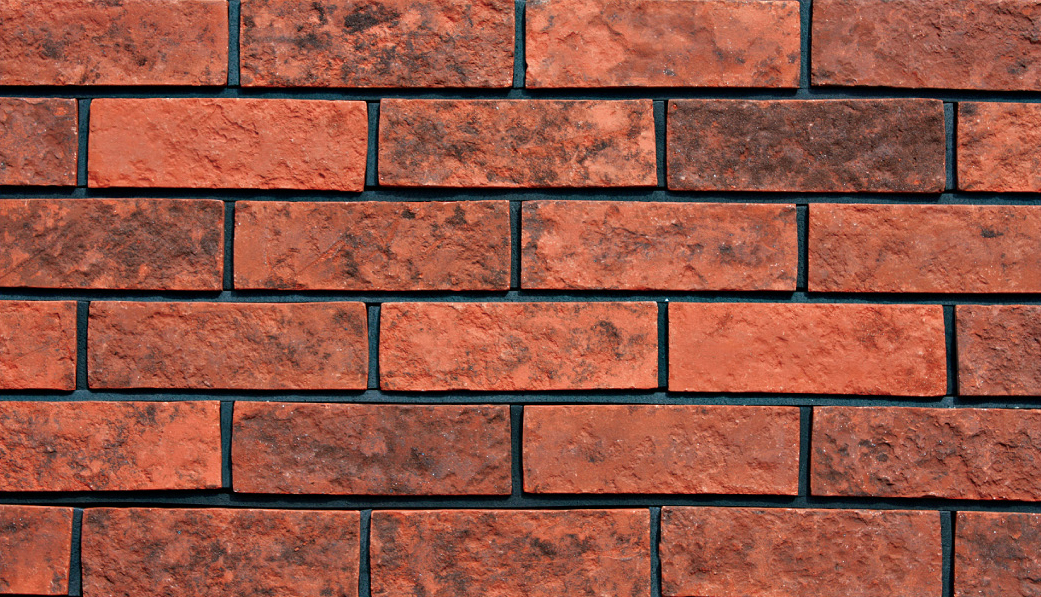 Red Color Split Face Clay Brick